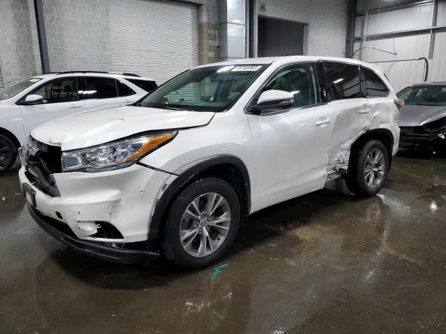 VIN 5TDBKRFH0FS222810 2015 Toyota Highlander, LE no.1