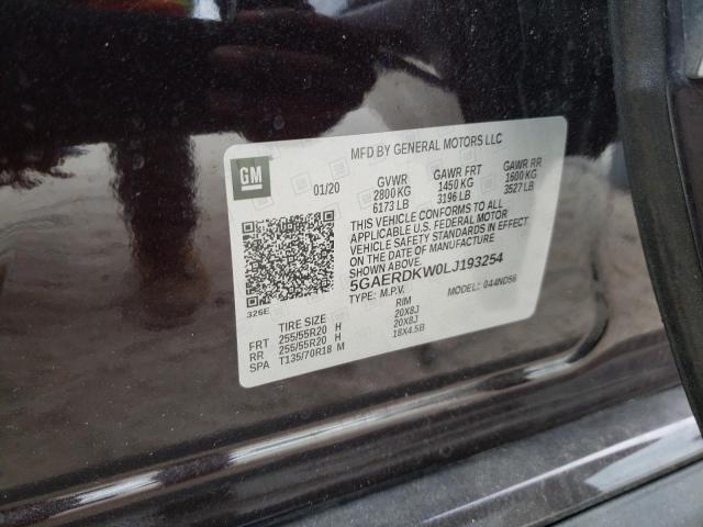 2020 BUICK ENCLAVE AV - 5GAERDKW0LJ193254