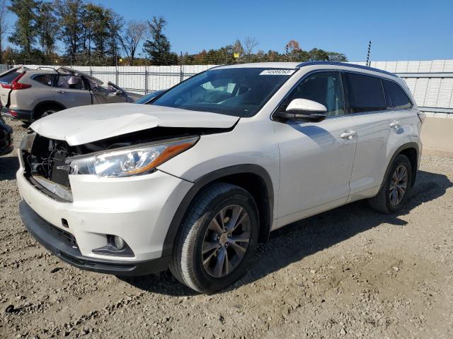 Паркетники TOYOTA HIGHLANDER 2015 Білий