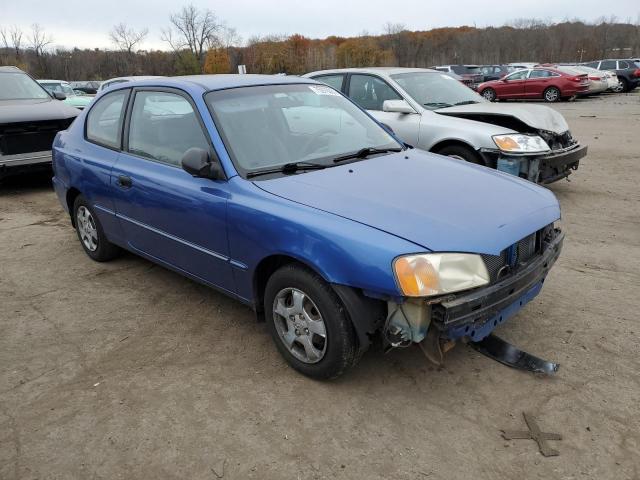 KMHCG35C12U189875 | 2002 Hyundai accent gs