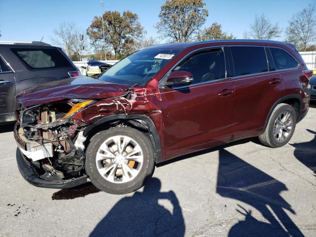 VIN 5TDKKRFH7FS075174 2015 Toyota Highlander, Xle no.1