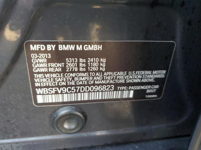 Седаны BMW M5 2013 Серый