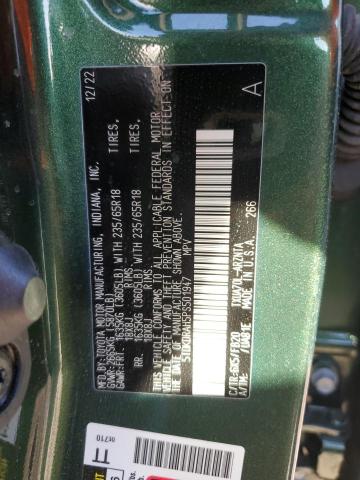 VIN 5TDKDRAH5PS501947 2023 Toyota Highlander, L no.13