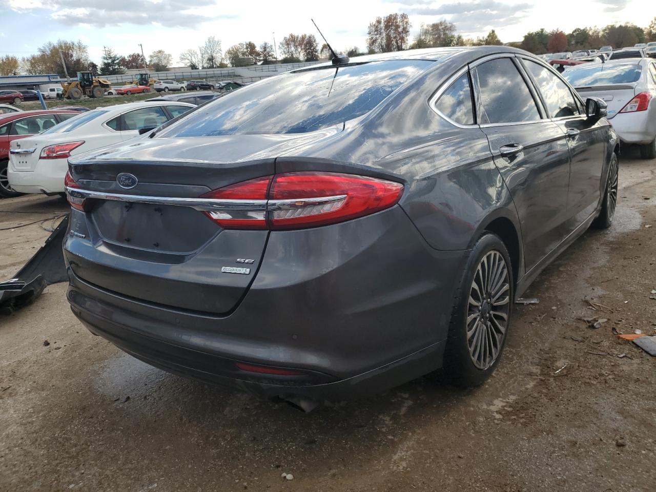 2017 Ford Fusion Se vin: 3FA6P0HDXHR105093