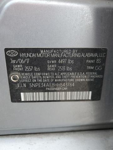 5NPE34AF8HH543764 | 2017 HYUNDAI SONATA SPO