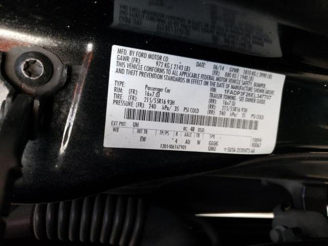 1FADP3F26EL347707 | 2014 FORD FOCUS SE