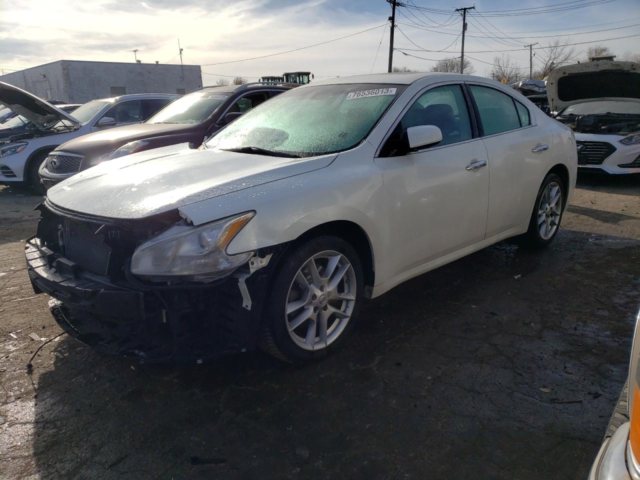 2013 Nissan Maxima S vin: 1N4AA5AP1DC834265