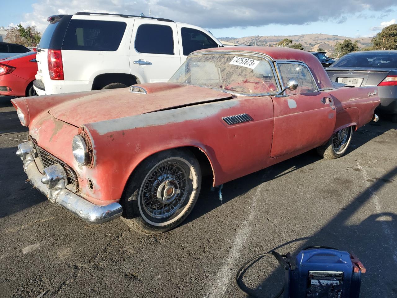 P5FH195409 1955 Ford T-Bird