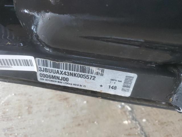 2022 CAN-AM DEFENDER M - 3JBUUAX43NK005572