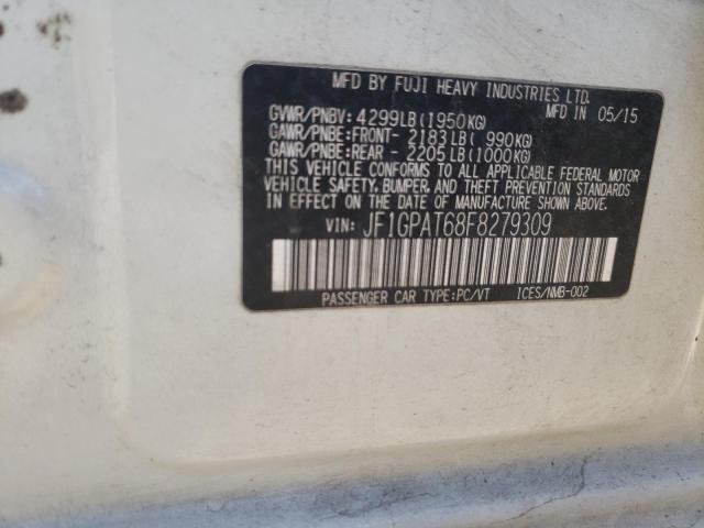 JF1GPAT68F8279309 Subaru Impreza Sport