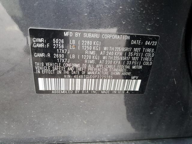 4S4BTGUD0P3225285 Subaru Outback Wilderness