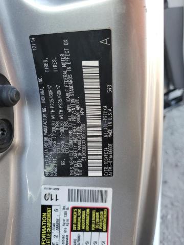 5TDKK3DCXFS562826 | 2015 TOYOTA SIENNA LE