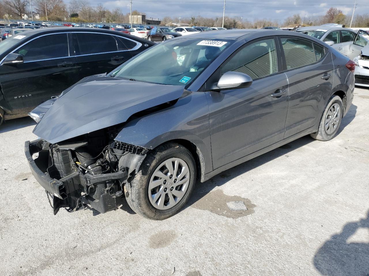 2019 Hyundai Elantra Se vin: KMHD74LF2KU833732