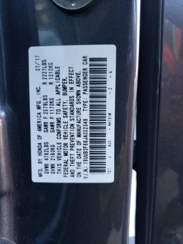 2018 ACURA TLX TECH+A - 19UUB3F66JA002549