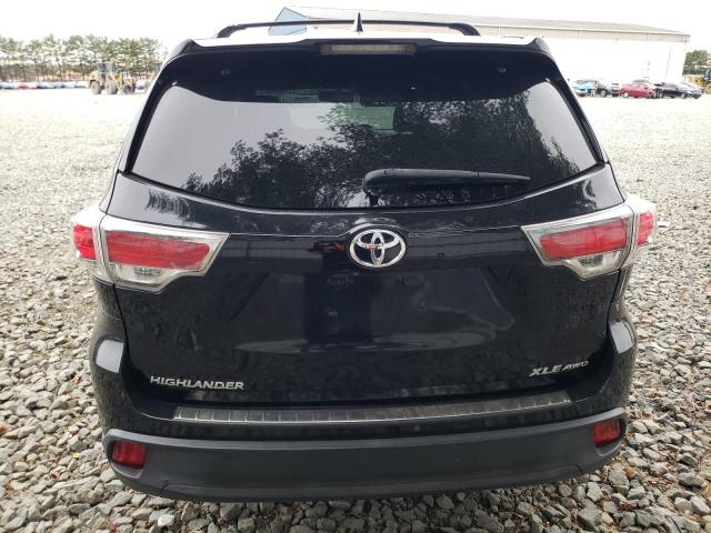 VIN 5TDJKRFHXFS131426 2015 Toyota Highlander, Xle no.6