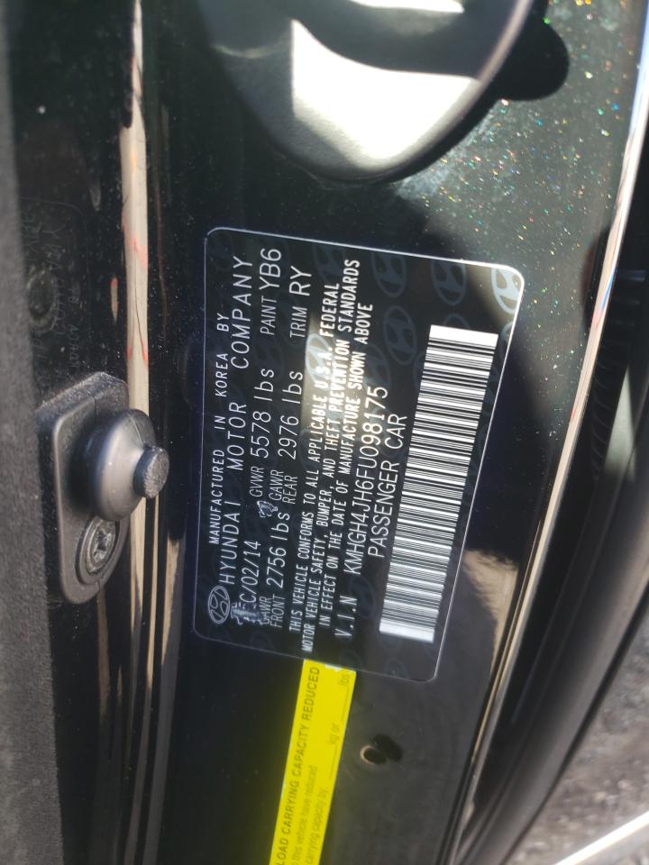 KMHGH4JH6FU098175 2015 Hyundai Equus Signature