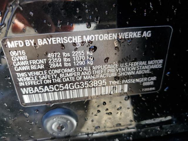 WBA5A5C54GG353895 BMW 528 I