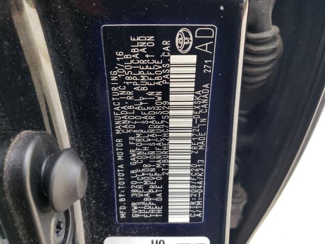2017 TOYOTA COROLLA L - 2T1BURHE2HC775029