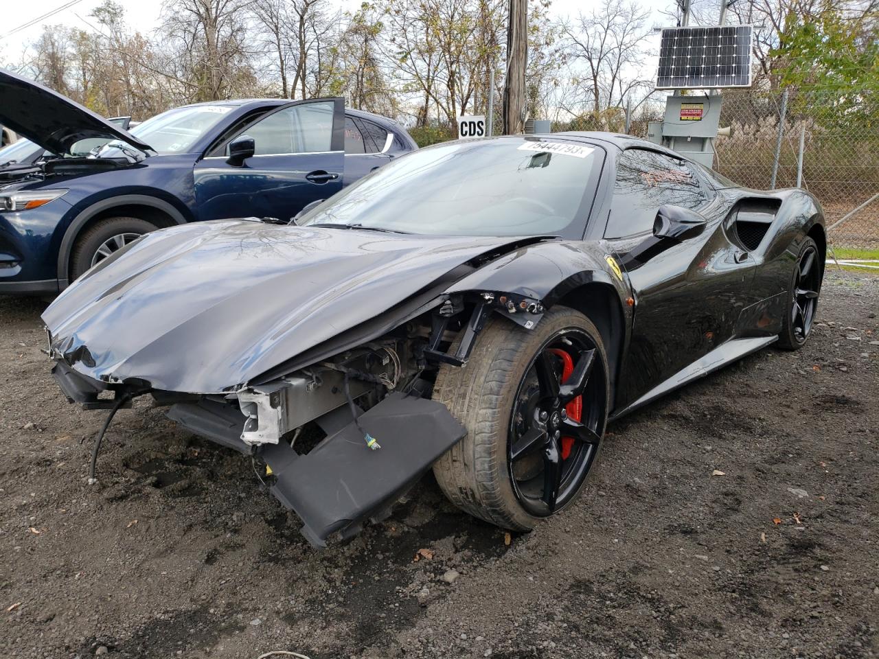 2016 Ferrari 488 Spider vin: ZFF80AMA0G0219399