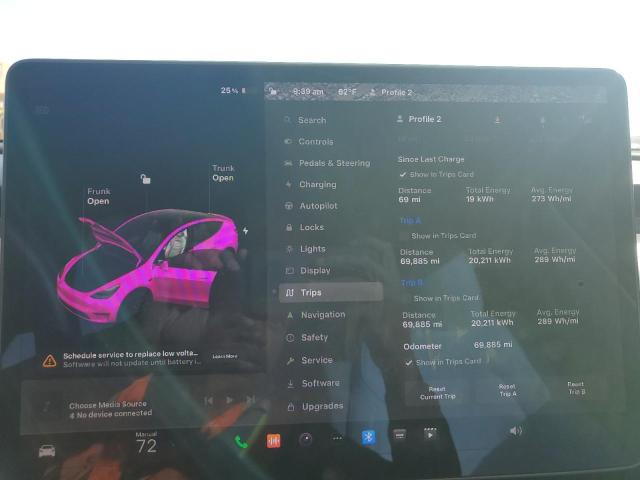 5YJYGDEFXLF023570 | 2020 Tesla model y