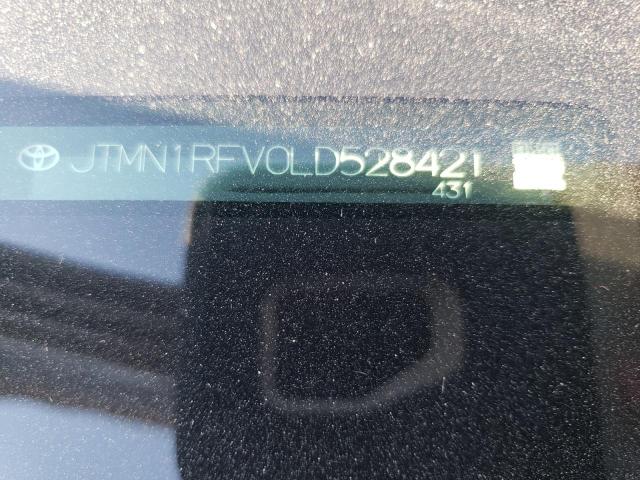 2020 Toyota Rav4 Limited VIN: JTMN1RFV0LD528421 Lot: 76343163