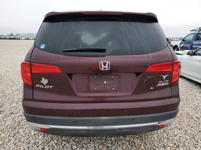  HONDA PILOT 2016 Maroon