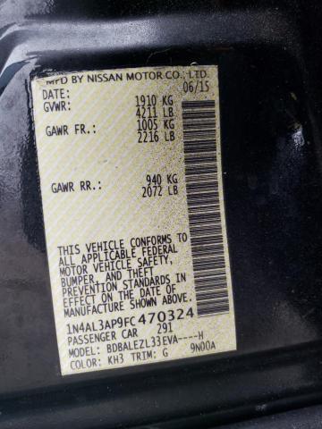 1N4AL3AP9FC470324 Nissan ALTIMA 2.5