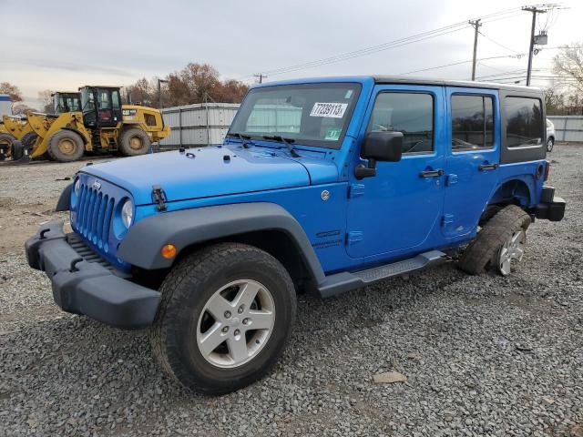 Lot #2413653000 2016 JEEP WRANGLER U salvage car