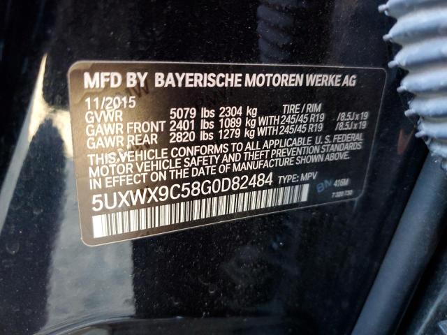 5UXWX9C58G0D82484 2016 BMW X3, photo no. 12