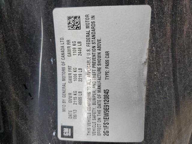 2G1FS1EW9E9120845 2014 Chevrolet Camaro Ss