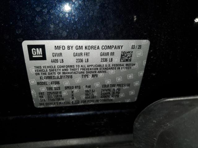 KL4MMESL6LB117918 2020 BUICK ENCORE, photo no. 13