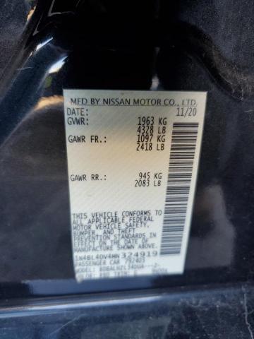 1N4BL4DV4MN324919 | 2021 NISSAN ALTIMA SV