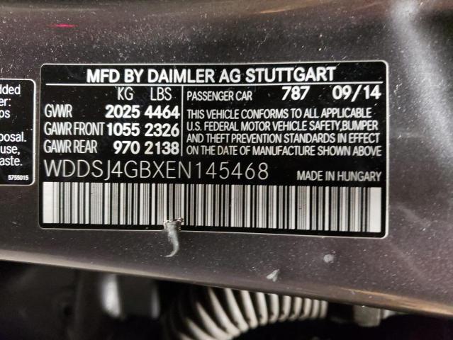 WDDSJ4GBXEN145468 | 2014 MERCEDES-BENZ CLA 250 4M