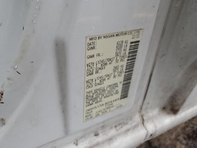 2016 NISSAN NV 2500 S - 1N6BF0LY7GN804489