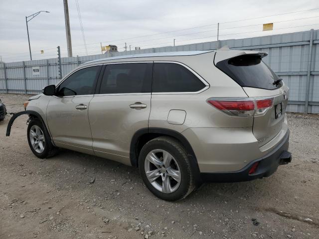 VIN 5TDDKRFH0ES065125 2014 Toyota Highlander, Limited no.2