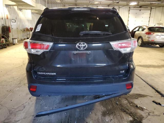 VIN 5TDZARFHXFS009834 2015 Toyota Highlander, LE no.6