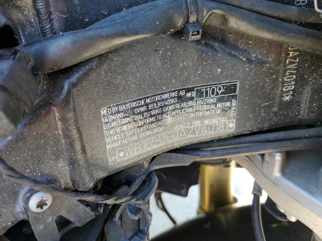 2010 BMW S 1000 RR - WB1051700AZV40181