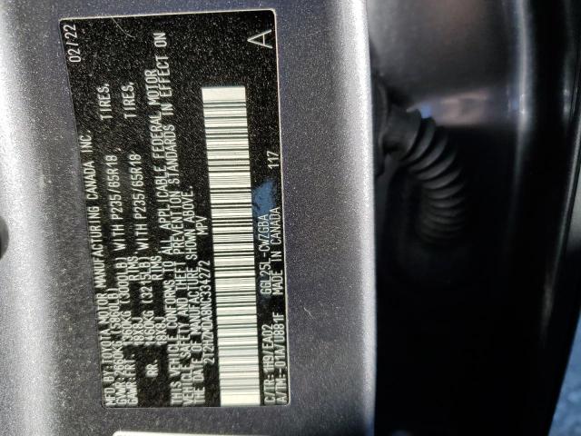 2022 LEXUS RX 350 - 2T2HZMDA8NC334272