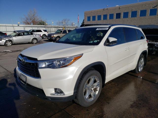 VIN 5TDDKRFH7ES004600 2014 Toyota Highlander, Limited no.1