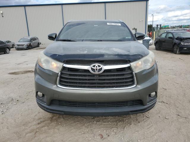 VIN 5TDKKRFH0ES026610 2014 Toyota Highlander, Xle no.5