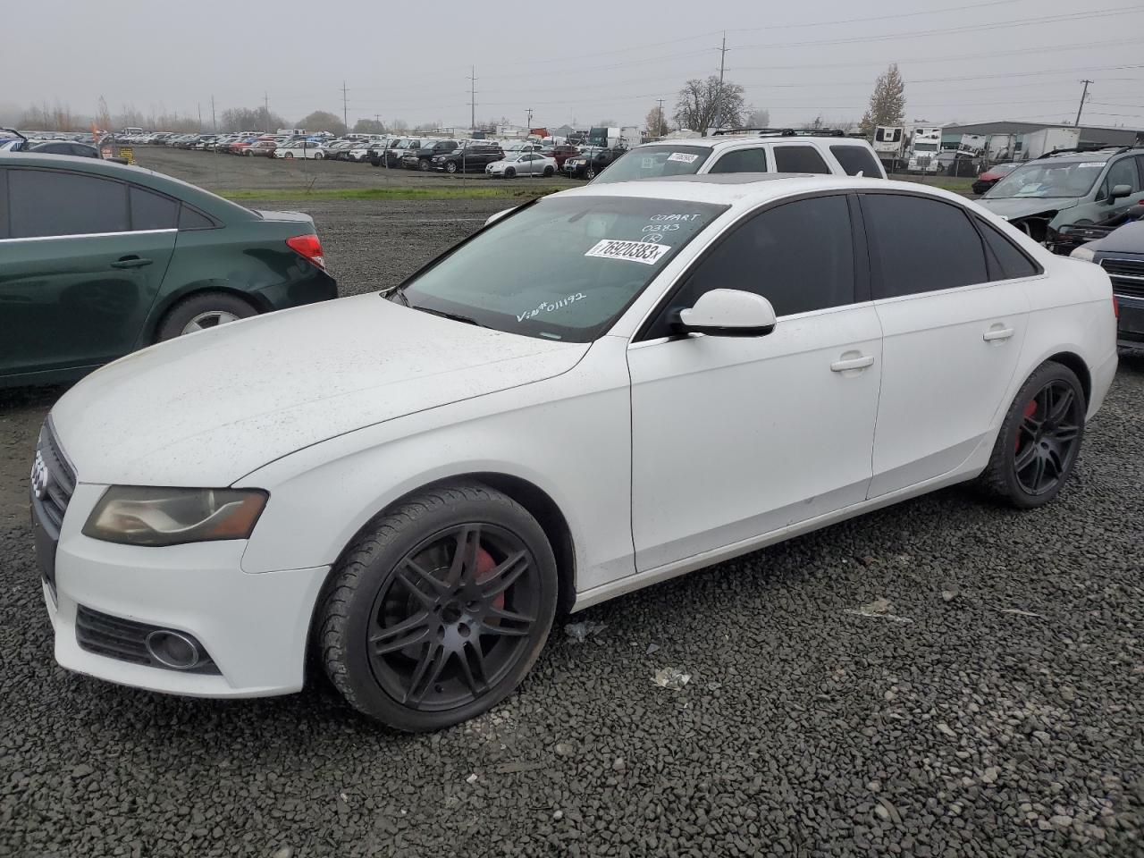 WAUFFAFL9AN011192 2010 Audi A4 Premium Plus