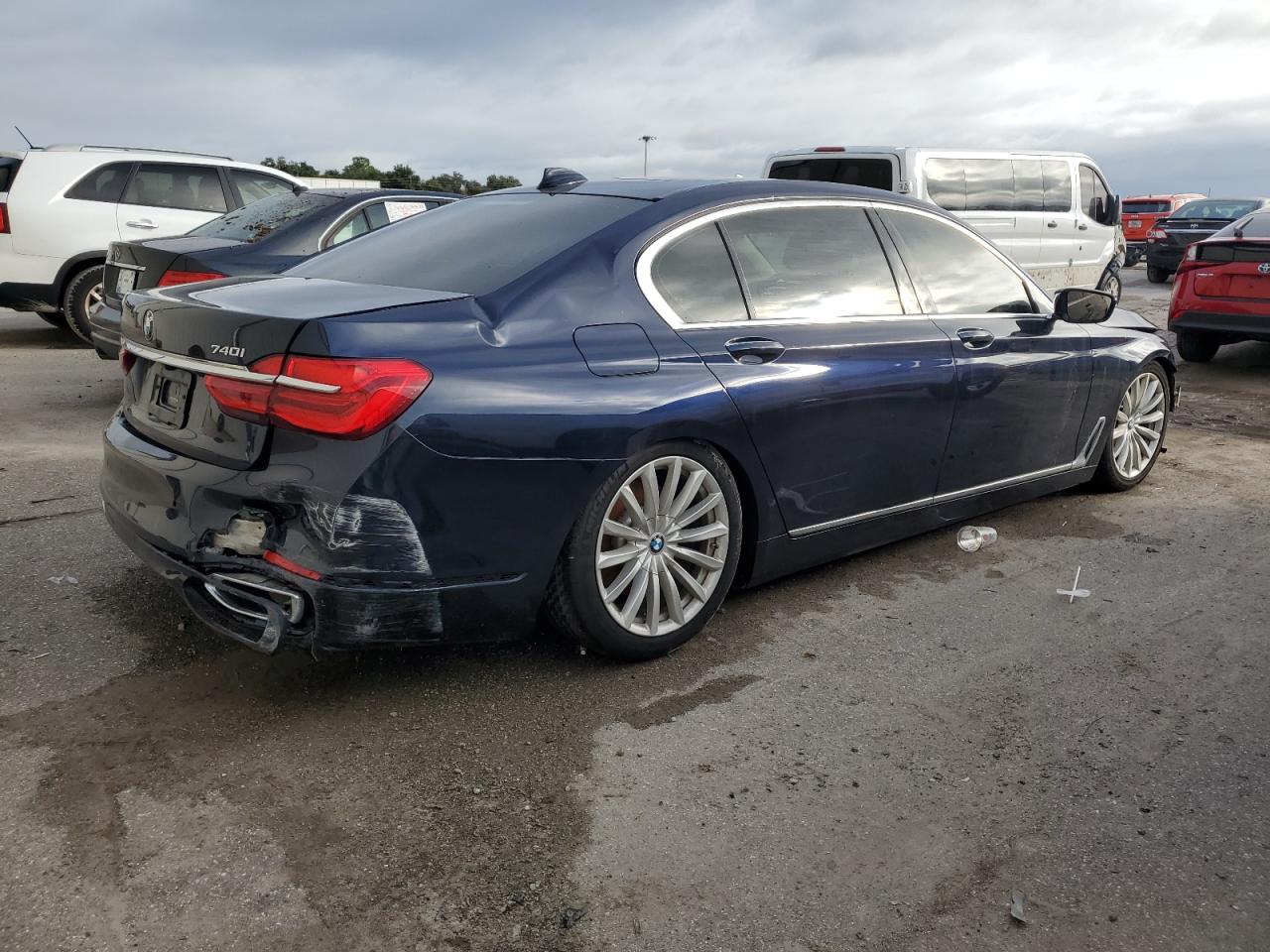 2018 BMW 740 I vin: WBA7E2C52JG742036