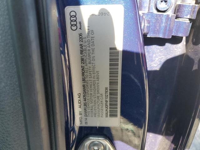 2015 AUDI A3 PRESTIG WAUHJGFF4F1027836