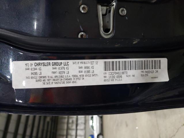 1C3CDFBH0DD188772 2013 Dodge Dart Sxt