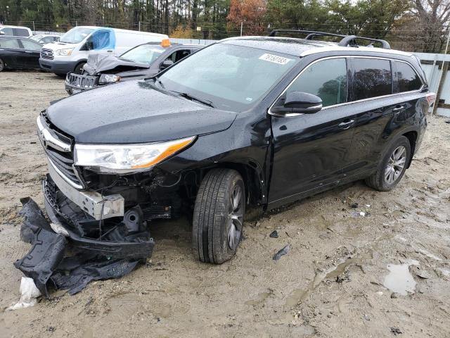 VIN 5TDJKRFH3FS074468 2015 Toyota Highlander, Xle no.1