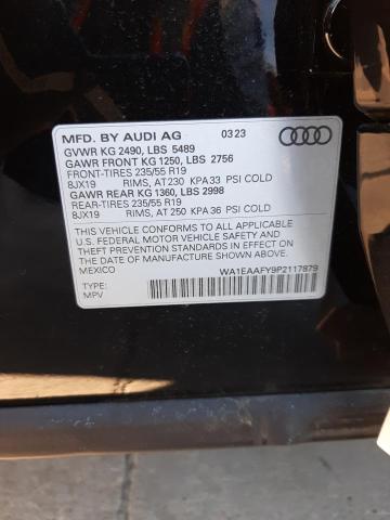 WA1EAAFY9P2117879 2023 AUDI Q5, photo no. 13