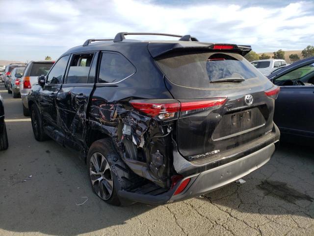 VIN 5TDHZRBH7NS593490 2022 Toyota Highlander, Xle no.2