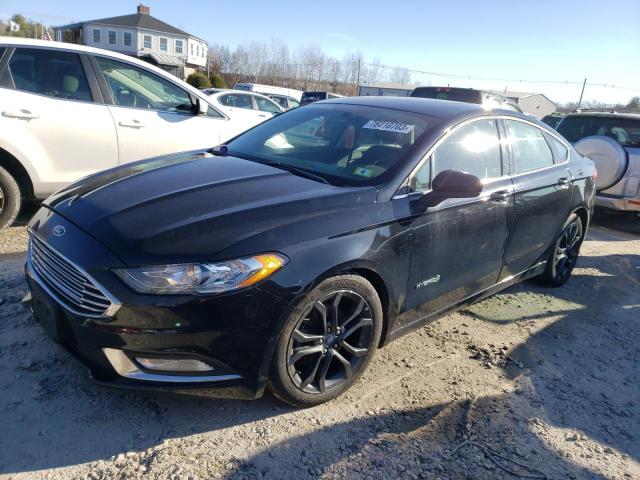Lot #2339176234 2018 FORD FUSION SE salvage car