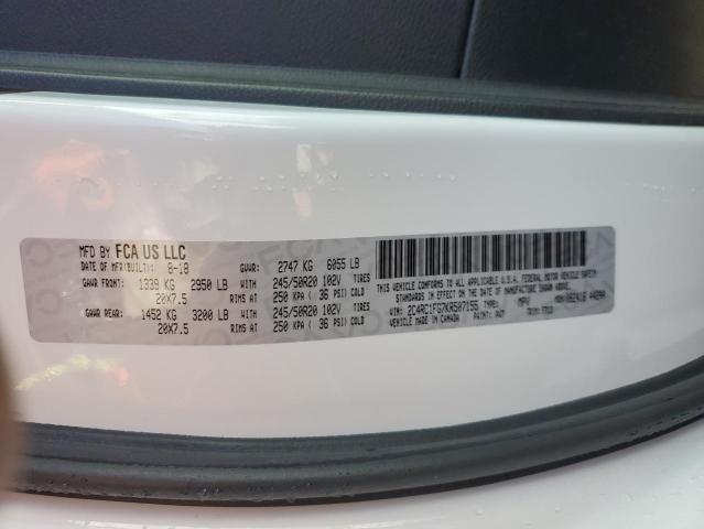 2C4RC1FG7KR507155 | 2019 CHRYSLER PACIFICA T