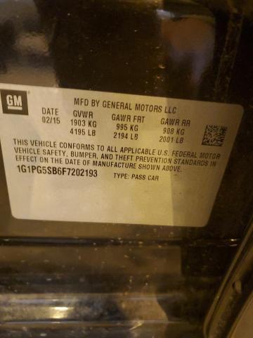 2015 CHEVROLET CRUZE LTZ - 1G1PG5SB6F7202193